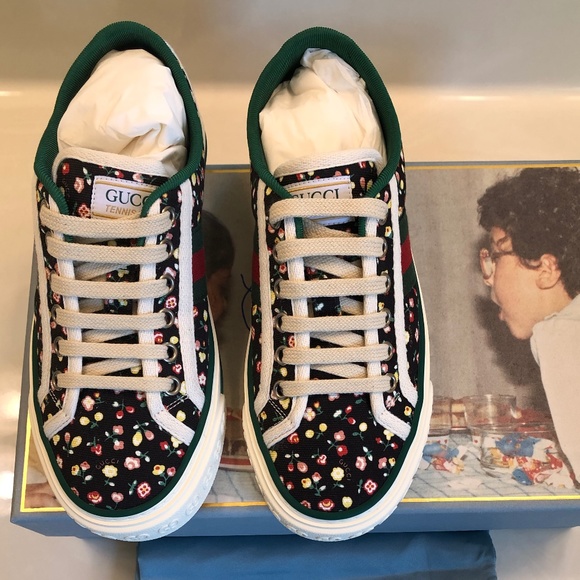 Gucci Shoes - New Gucci Tennis Sneakers, 35 (fits 6US).